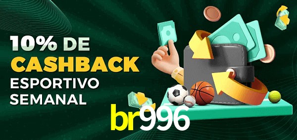 10% de bônus de cashback na br996